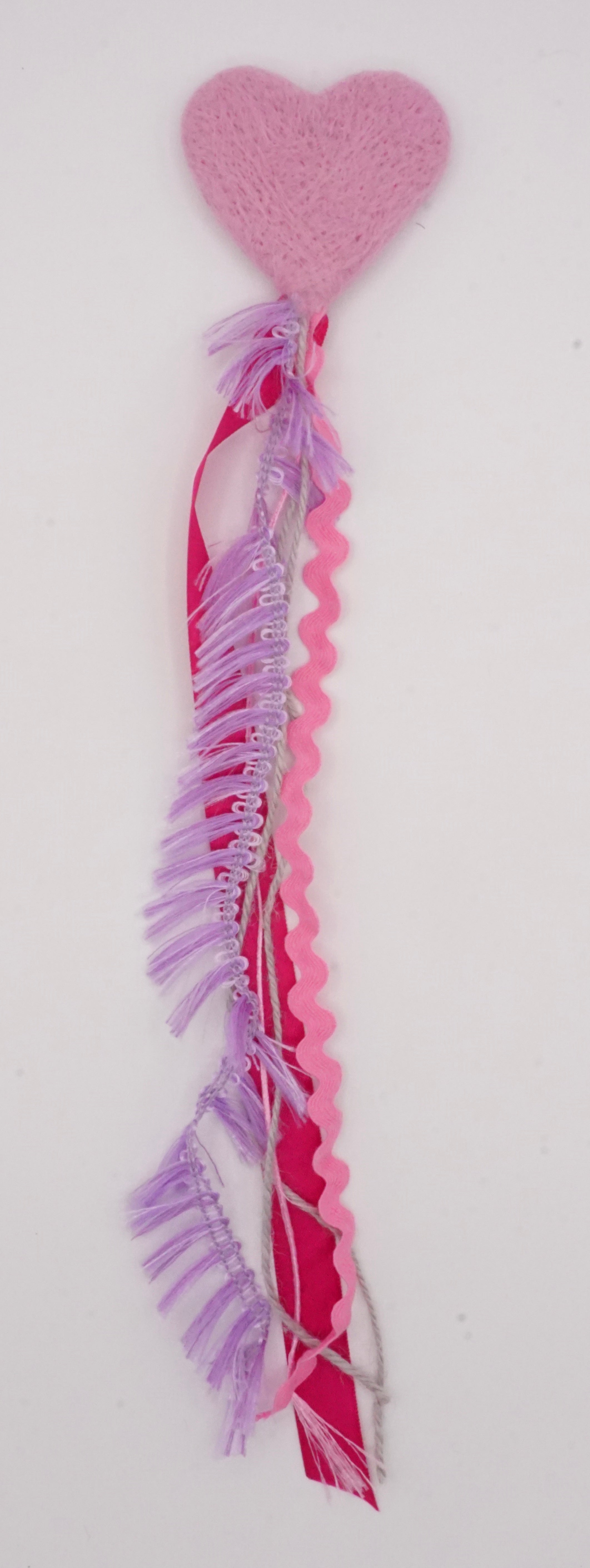Heart & Strings Felt Cat Toy