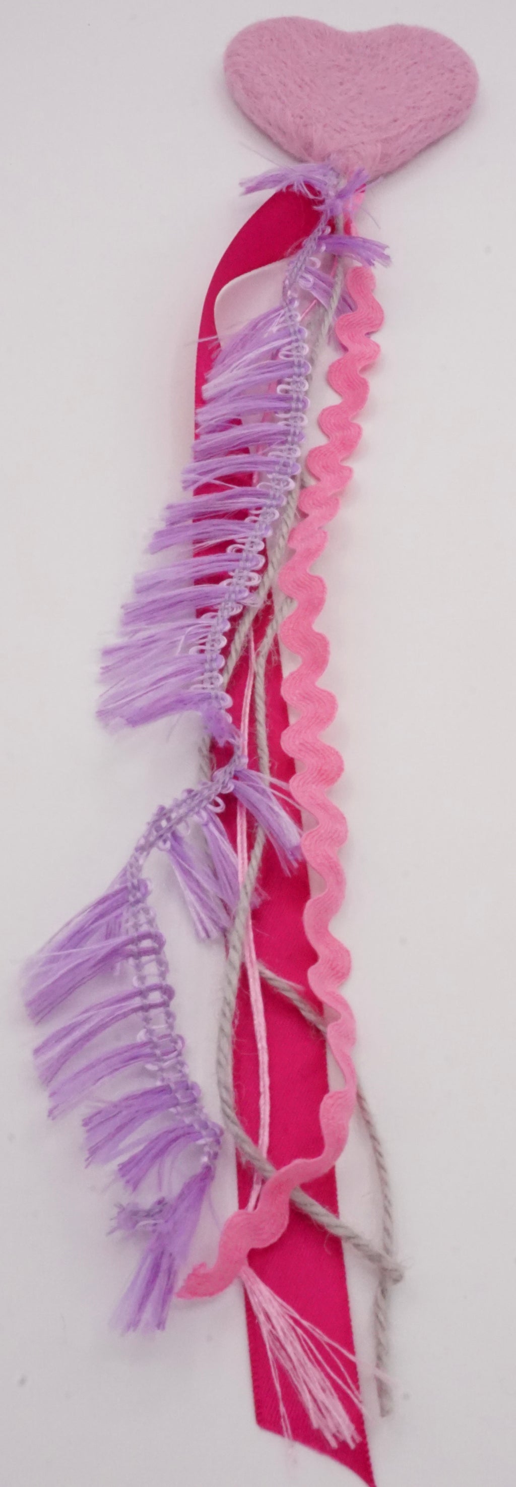 Heart & Strings Felt Cat Toy