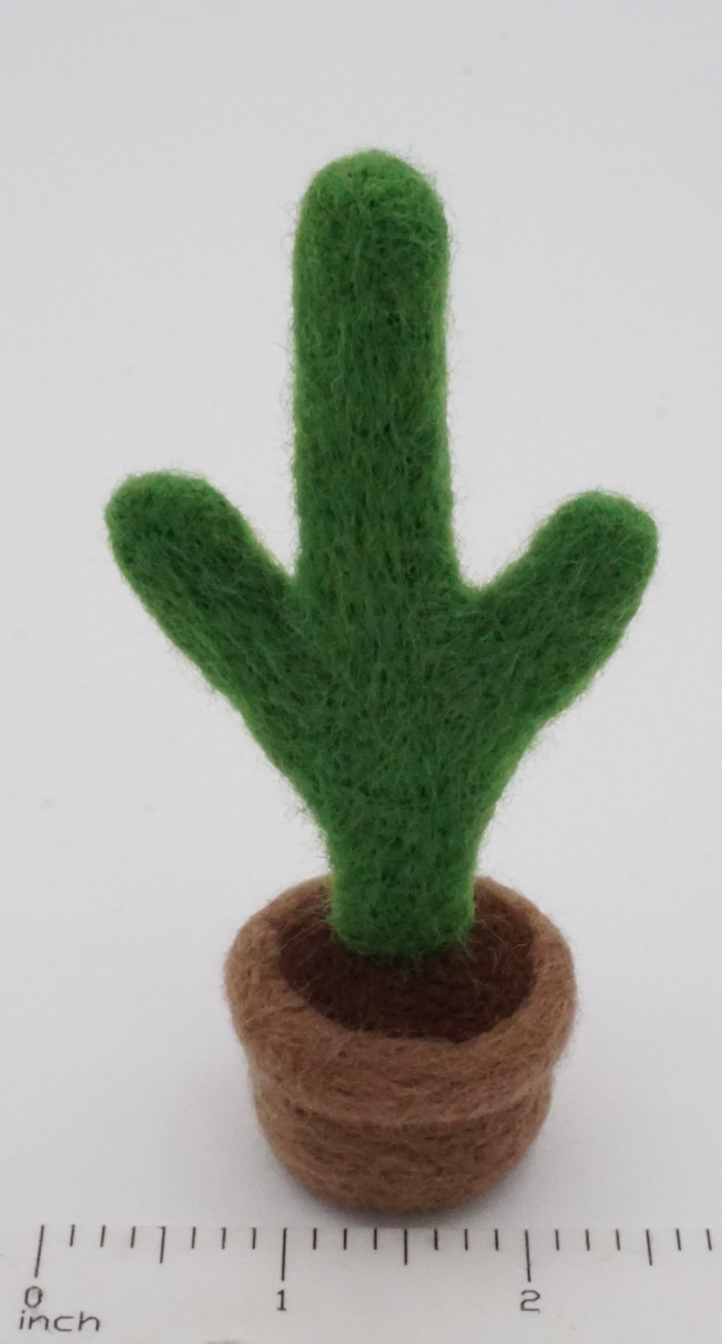 Handmade Felt Cactus Cat Toys (set of 2)
