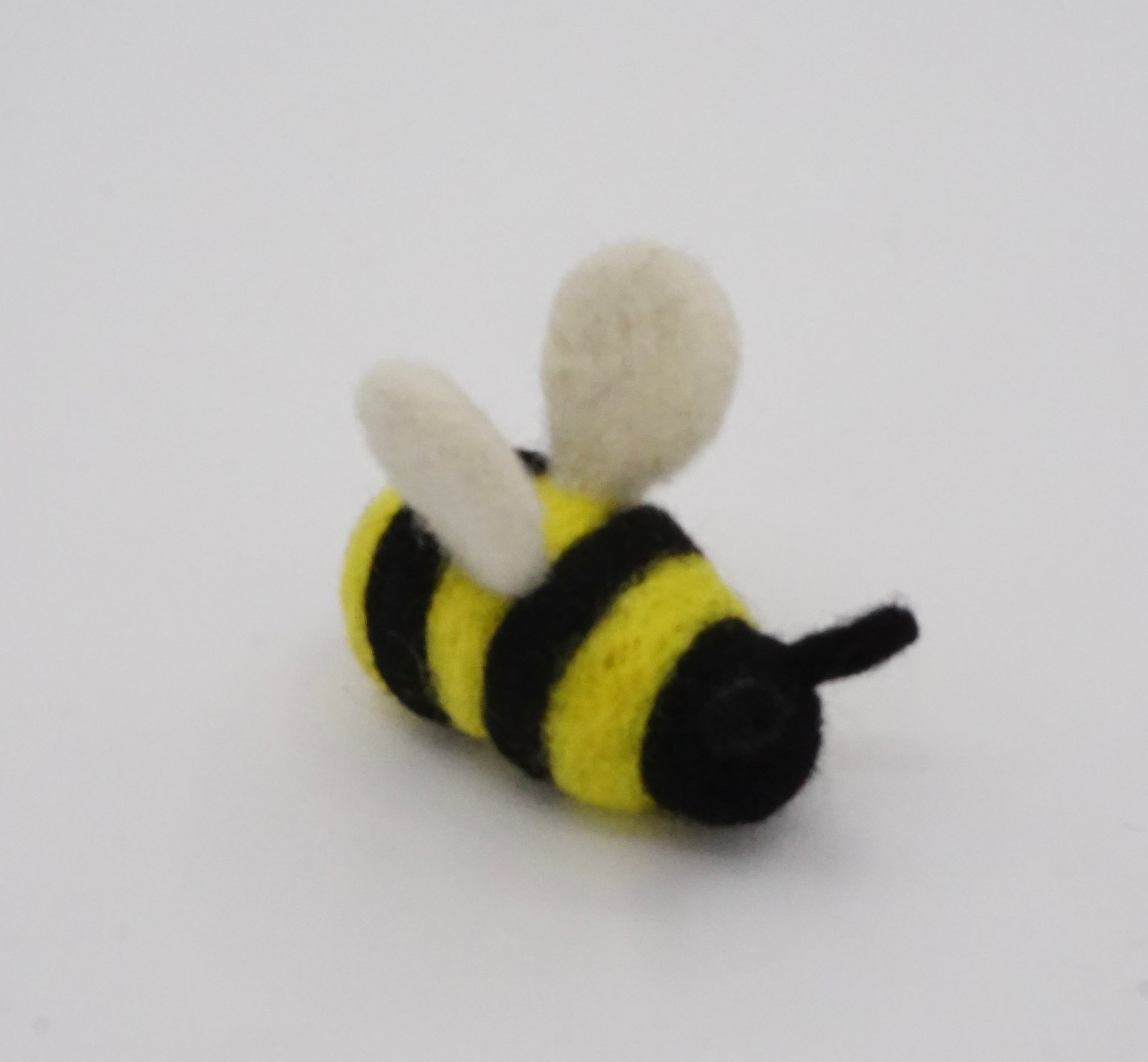 Bubble Bee Felt Cat Toy