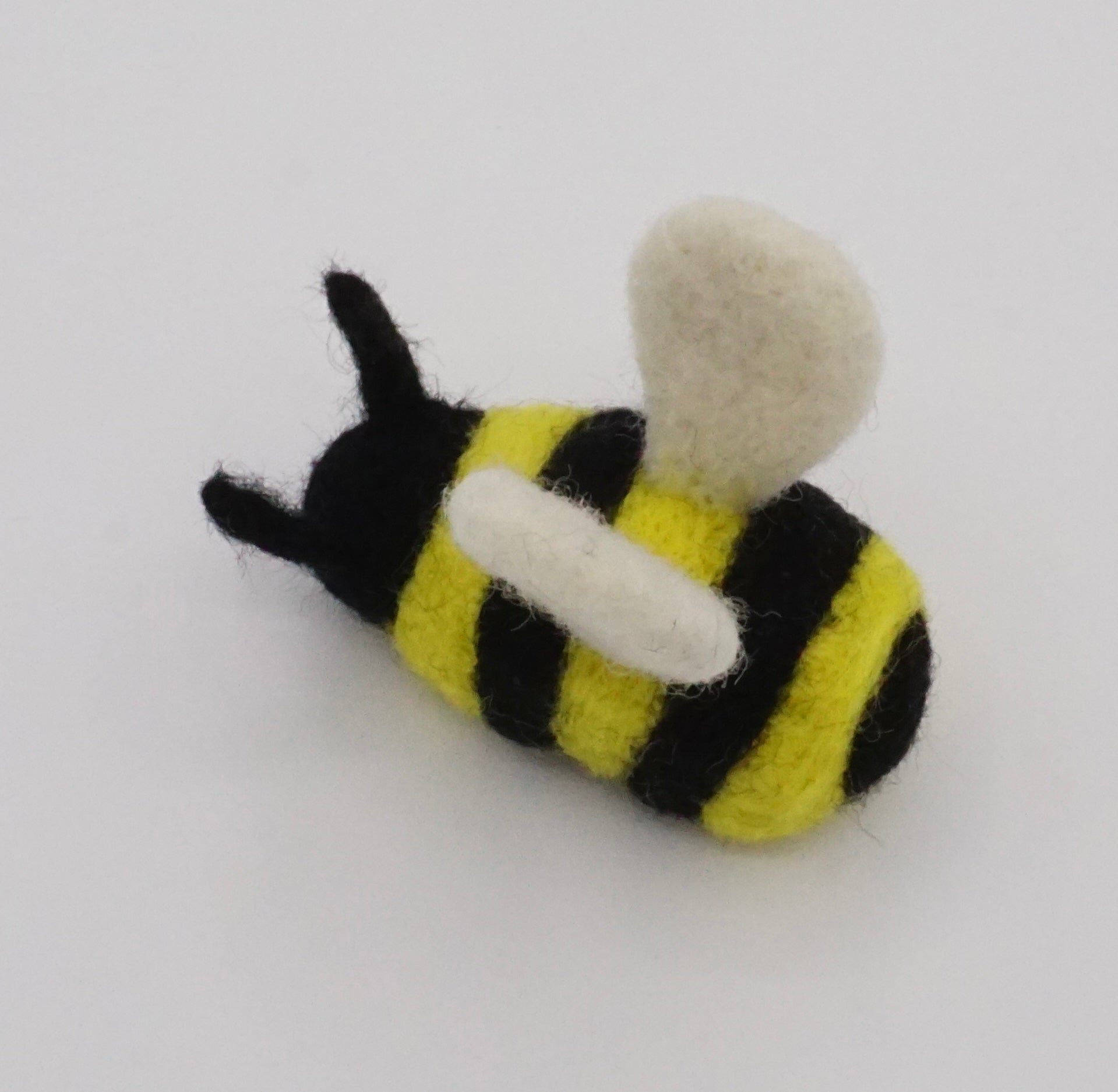 Bubble Bee Felt Cat Toy
