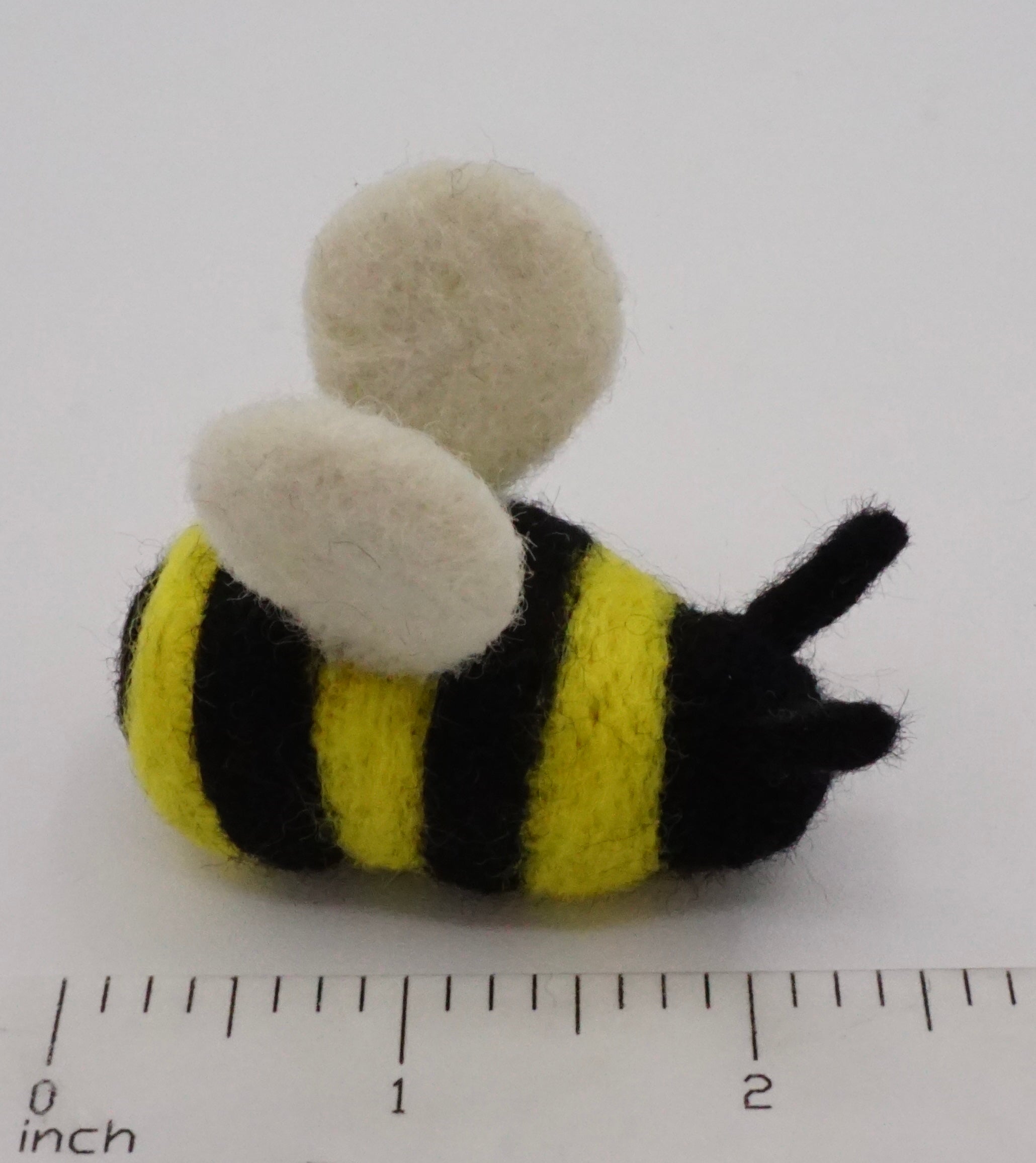 Bubble Bee Felt Cat Toy
