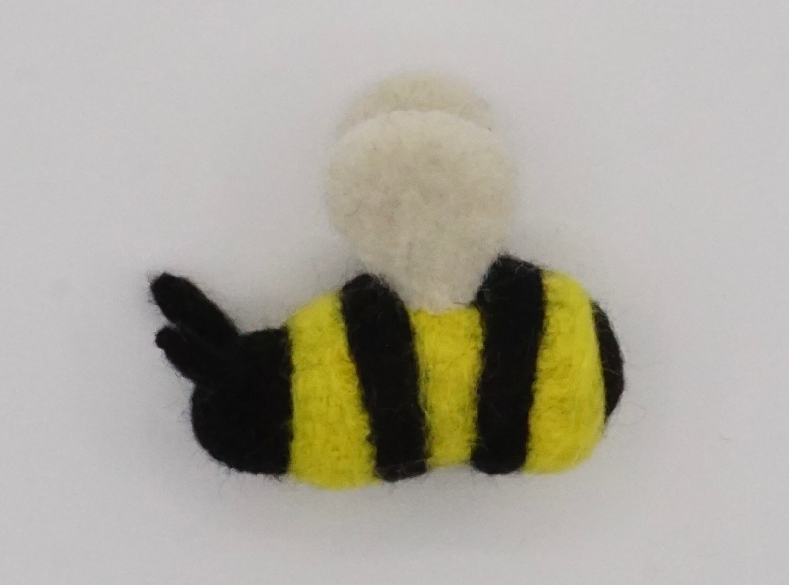 Bubble Bee Felt Cat Toy