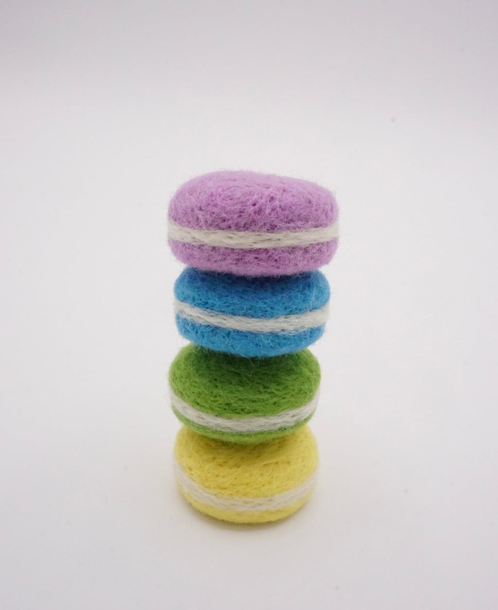 Macarons Felt Cat Toys (set of 4)
