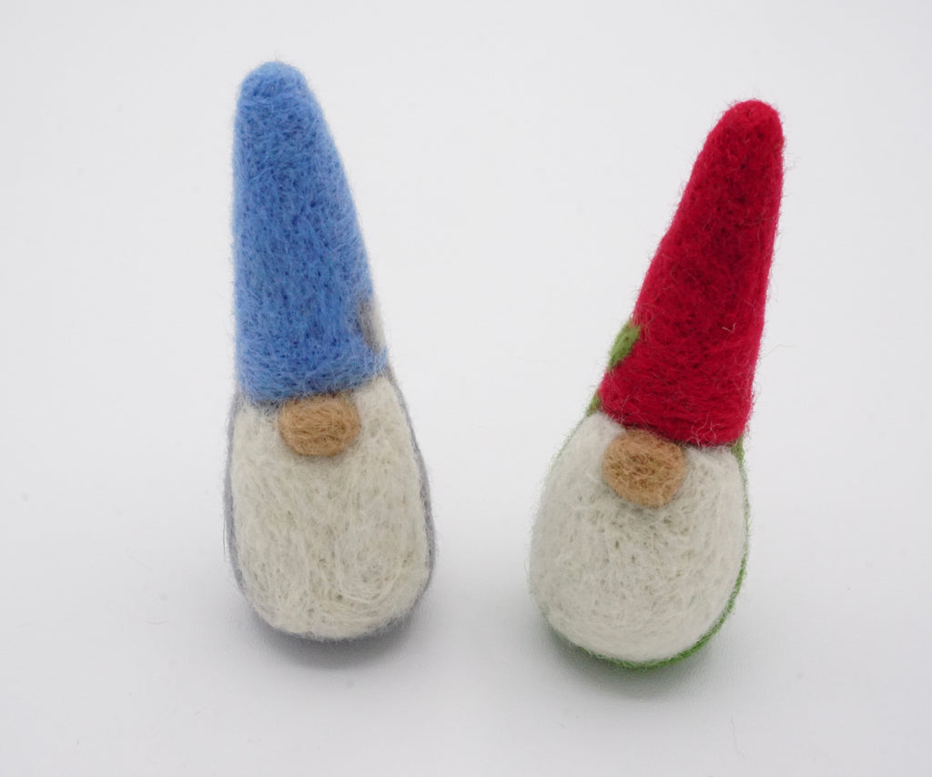 Felt Gnome Cat Toys (set of 2)