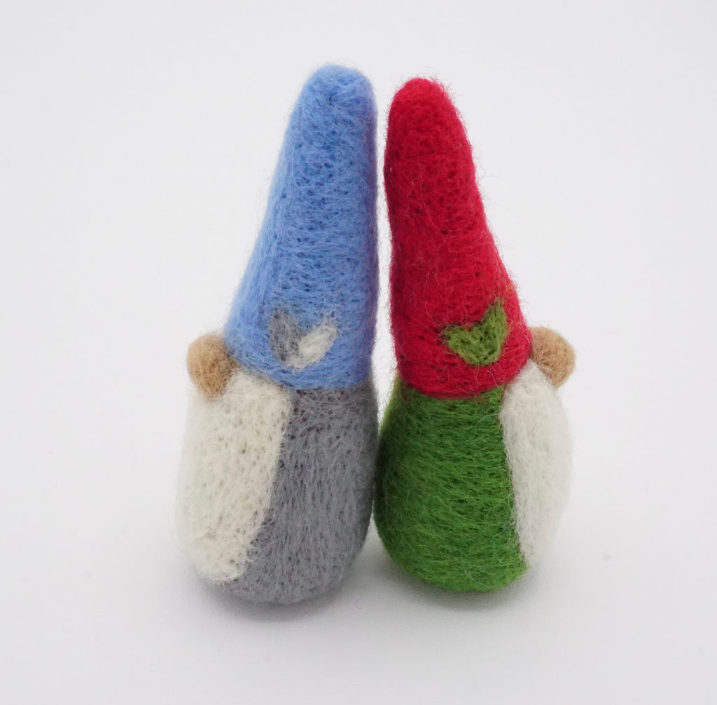 Felt Gnome Cat Toys (set of 2)