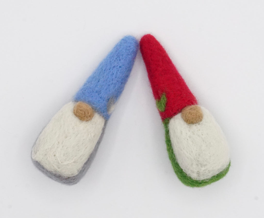Felt Gnome Cat Toys (set of 2)
