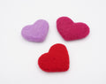 Hearts In Felt Toys (set of 3)