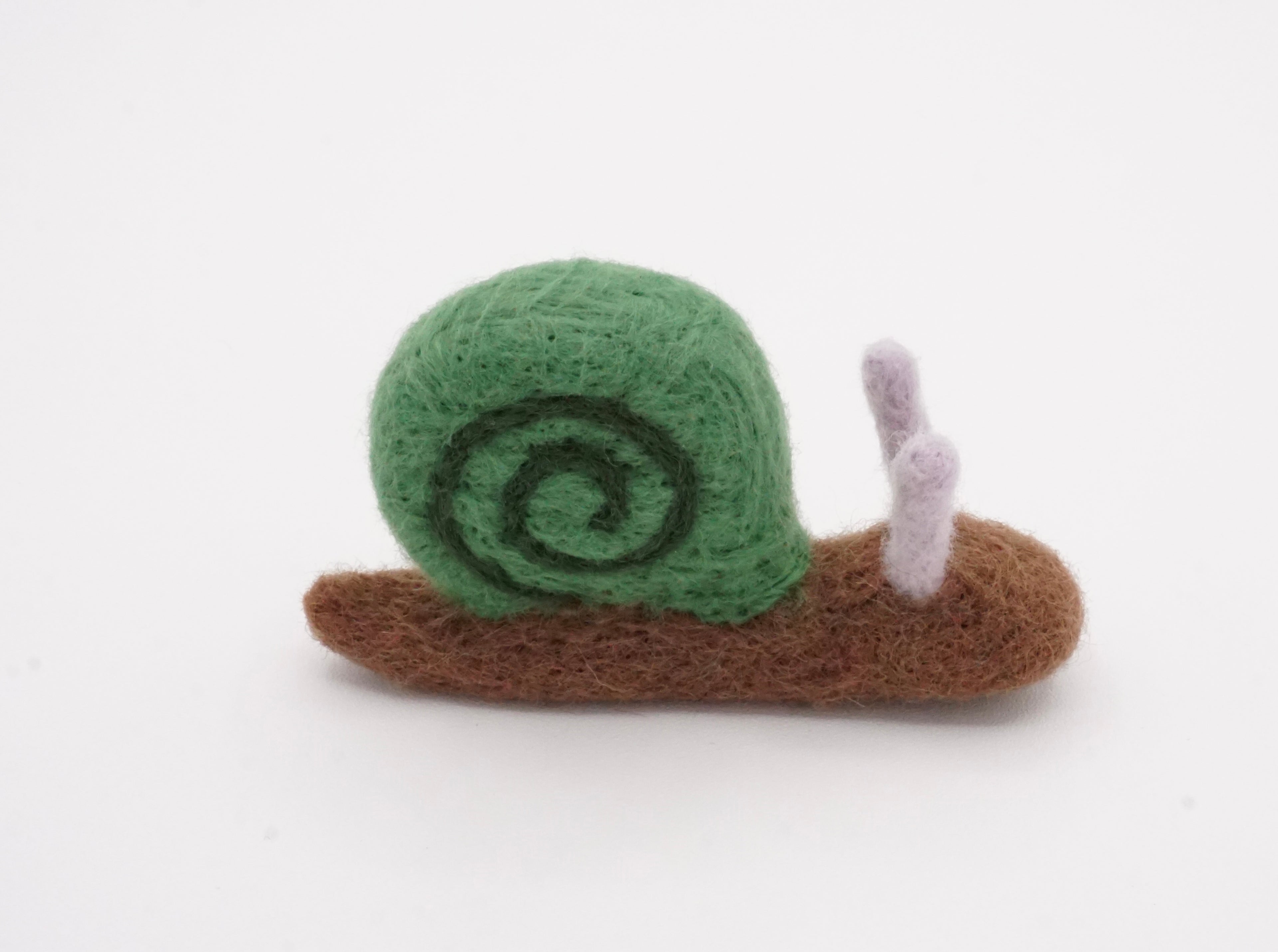 Snail Felt Cat Toy