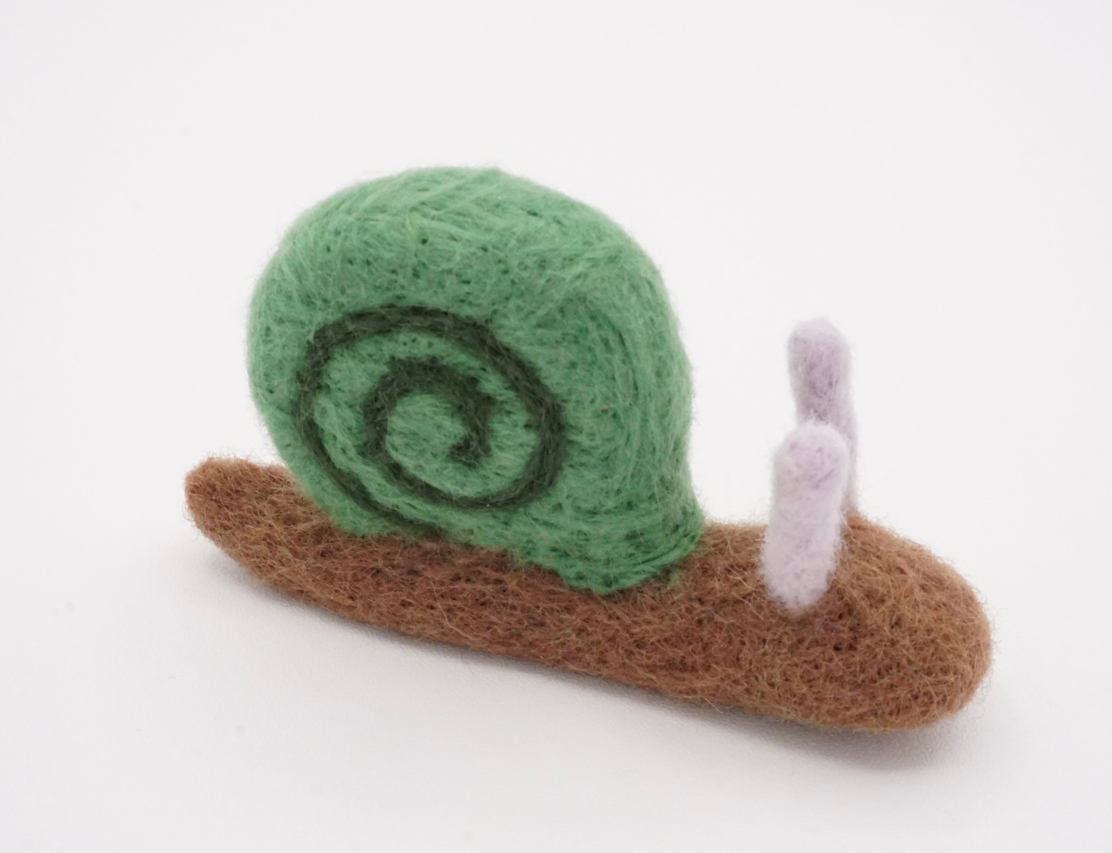 Snail Felt Cat Toy