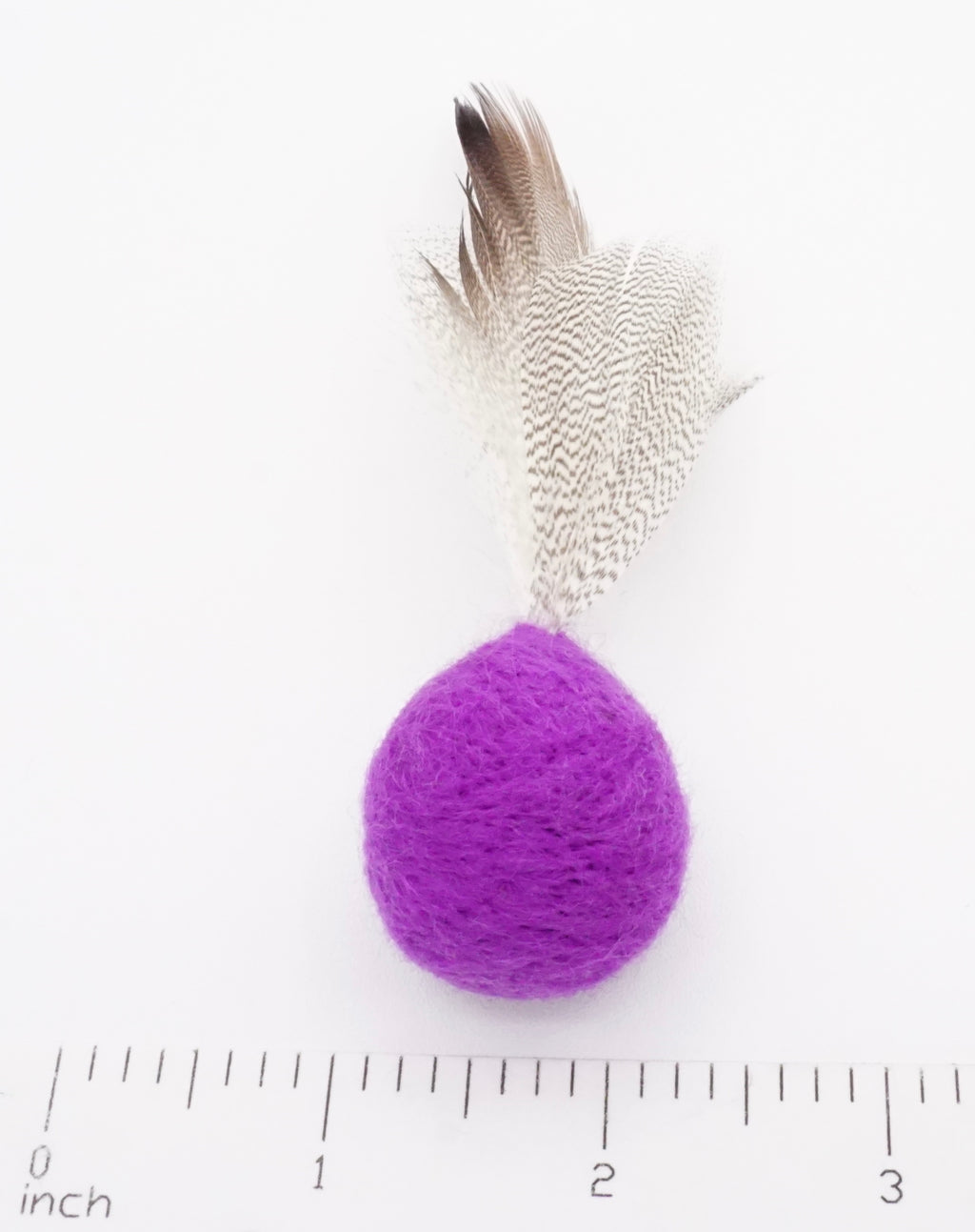 Fun Felt & Feather Toys for Felines (set of 2)
