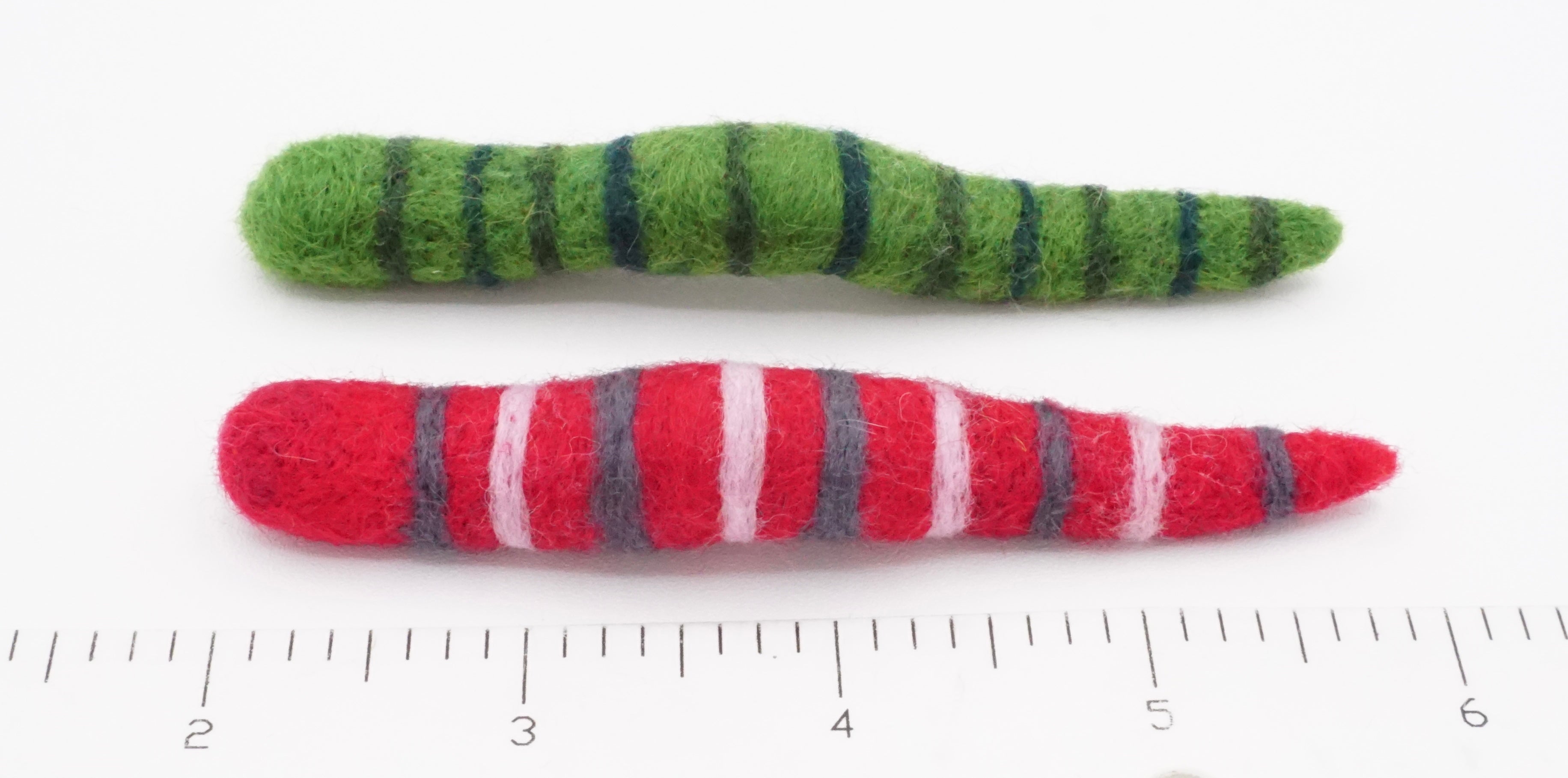 Felt Worms- Cat Toys (set of 2)