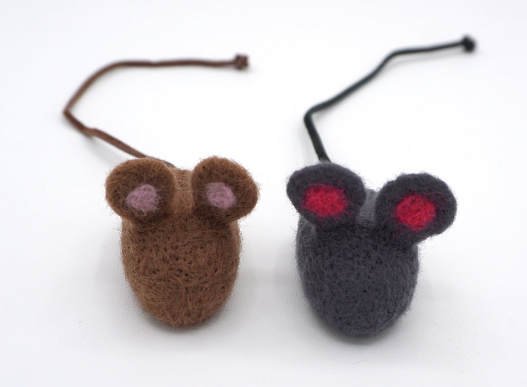 Mice Cat Toys (set of 2)